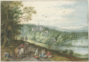 Landskab af Sybrand Feitama (II)
