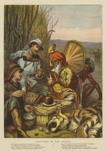 Jul i junglen (chromolitho) af Sydney Prior Hall