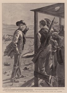 Rekonvalescent i Mafeking, Lord Edward Cecils første gang efter hans sygdom