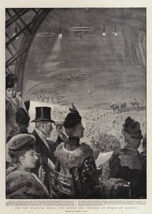 For Hospitalsskibene, Prinsen og Prinsessen af Wales ved Olympia af Sydney Prior Hall