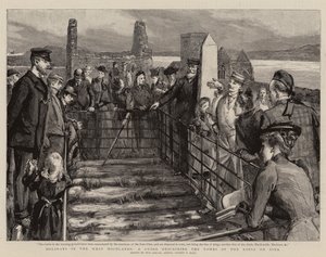 Ferier i det vestlige højland, en guide, der beskriver Kongernes grave på Iona af Sydney Prior Hall