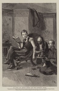 I Japan, 1881, Prins George og tatoveringsmanden af Sydney Prior Hall