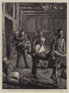 Le Malade Imaginaire, det nye frivillige ambulancepersonale på arbejde af Sydney Prior Hall