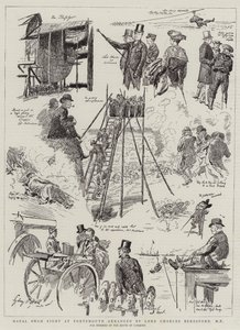 Naval Sham Fight i Portsmouth arrangeret af Lord Charles Beresford, MP