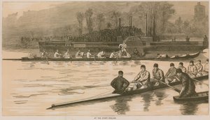 Erindringer fra et Oxford og Cambridge Boat Race: Ved start-skrælning af Sydney Prior Hall
