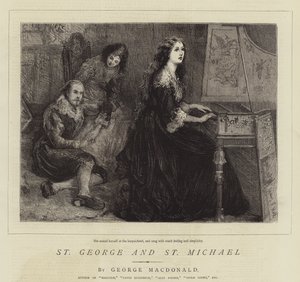 St George og St Michael af Sydney Prior Hall