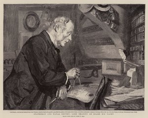 Statsmand og søekspert, Lord Brassey om bord på sin yacht