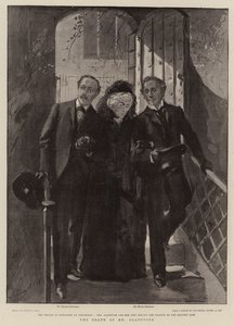Mr Gladstones død af Sydney Prior Hall