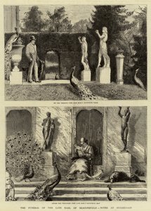Begravelsen af den afdøde jarl af Beaconsfield, notater hos Hughenden af Sydney Prior Hall