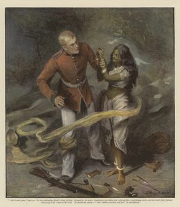 Det mest fantastiske dårlige skud i skabelsen (chromolitho) af Sydney Prior Hall