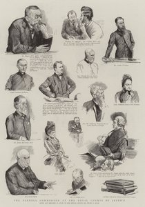Parnell-kommissionen ved Royal Courts of Justice af Sydney Prior Hall
