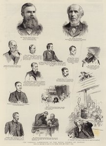 Parnell-kommissionen ved Royal Courts of Justice af Sydney Prior Hall