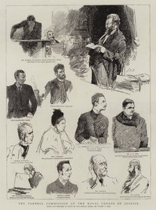 Parnell-kommissionen ved Royal Courts of Justice af Sydney Prior Hall