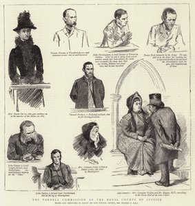 Parnell-kommissionen ved Royal Courts of Justice af Sydney Prior Hall