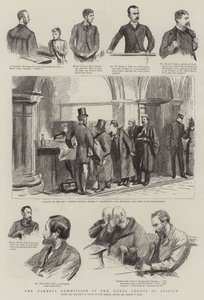 Parnell-kommissionen ved Royal Courts of Justice af Sydney Prior Hall