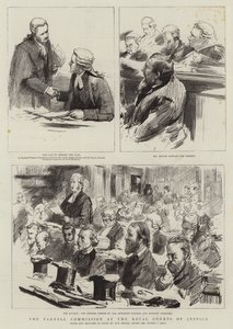 Parnell-kommissionen ved Royal Courts of Justice af Sydney Prior Hall