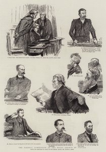 Parnell-kommissionen ved Royal Courts of Justice af Sydney Prior Hall