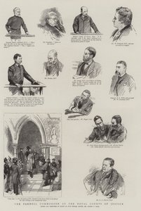 Parnell-kommissionen ved Royal Courts of Justice af Sydney Prior Hall