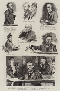 Parnell-kommissionen ved Royal Courts of Justice af Sydney Prior Hall