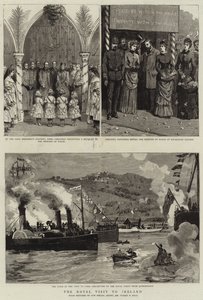 Det kongelige besøg i Irland af Sydney Prior Hall