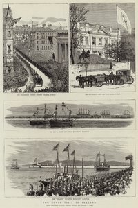 Det kongelige besøg i Irland af Sydney Prior Hall