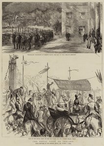 Det kongelige besøg i Irland af Sydney Prior Hall