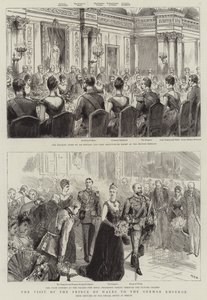 Prinsen af Wales besøg hos den tyske kejser af Sydney Prior Hall