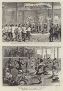 Med Lord Dufferin i Burma af Sydney Prior Hall