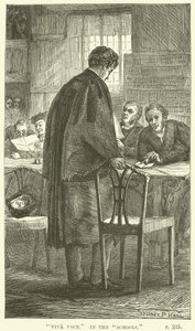 Illustration til Tom Brown i Oxford af Thomas Hughes
