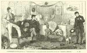 Illustration til Tom Brown i Oxford af Thomas Hughes