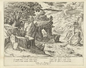 skibbrud Allegoriske landskaber (serietitel) af Symon Novelanus (attributed to)