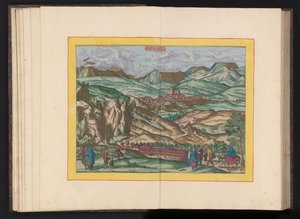 Udsigt til Alhama de Granada Alhama (titel på objekt)
