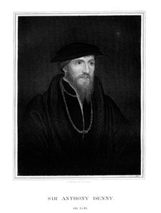 Sir Anthony Denny, hofmand af Henry VIII, 1827.