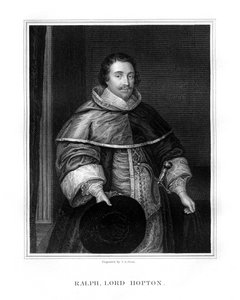 Sir Ralph, Lord Hopton, engelsk soldat, 1827. af T. A. Dean