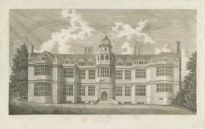 Ingestre Hall: gravering af T Carter