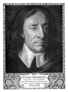 Oliver Cromwell 1599-1658, Lord Protector of England, 1899. af T. Johnson