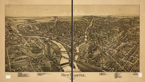 New Castle, Pennsylvania 1896 af T. M. Fowler