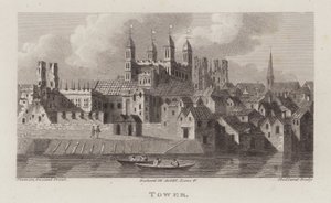 Tower of London (gravering) af T. Medland