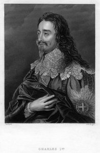 Charles I af England, 1800-tallet. af T. W. Knight