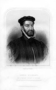 James Stewart, 1. jarl af Moray, regent af Skotland, 1870 af T. W. Knight
