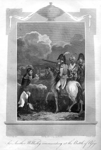 Hertugen af Wellington kommanderede i slaget ved Assaye, 1816.