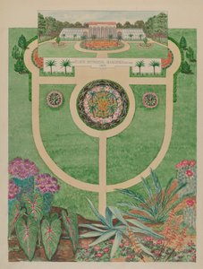 Elgin Botaniske Have, ca. 1936. af Tabea Hosier