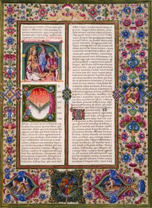 Visdommens Bog, fra bind I af Bible of Borso d