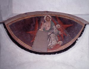 Kristus i herlighed (fresko af Taddeo di Bartolo