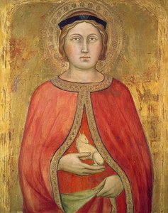 Sankt Agnes af Taddeo di Bartolo