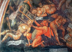 Helvede, detalje af de stolte, c.1394