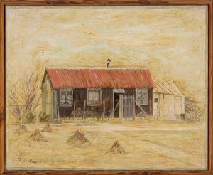 Lille hus af Tadeusz Makowski
