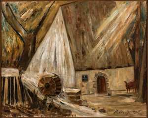 Møllen (i Banay) af Tadeusz Makowski
