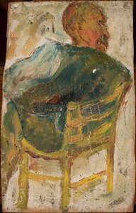 Skizze einer männlichen Figur af Tadeusz Makowski