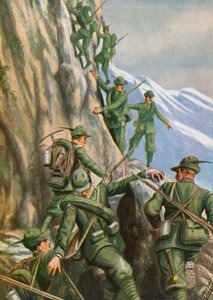 Heltemodige italienske bjergtropper af Tancredi Scarpelli